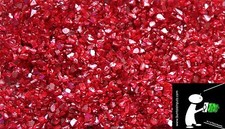 Spiegelgranulat Spiegelglas  STEINTEPPICH GLASKIES 10 KG Rot 2-4mm