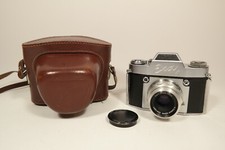 EXA II Ihagee Dresden mit Zeiss Tessar 2,8/50 Spiegelreflexkamera SLR Kamera
