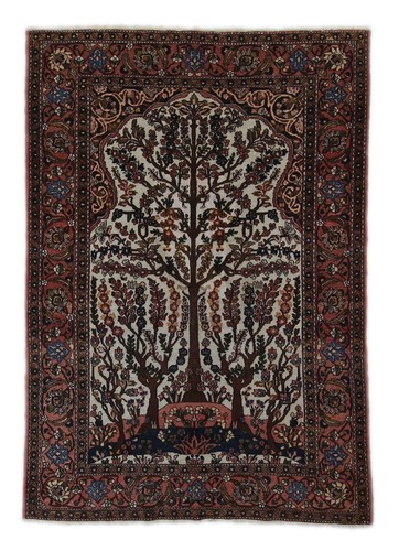 Teppich isfahan handgeknüpft - teppich,