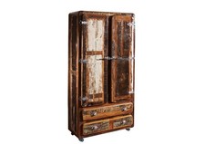 Schrank altholz massiv - altholz,