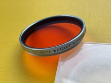 Leica OR Filter e48 Leitz Wetzlar orange Filter 48mm