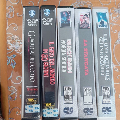Lotto vhs classici anni - lotto, 5