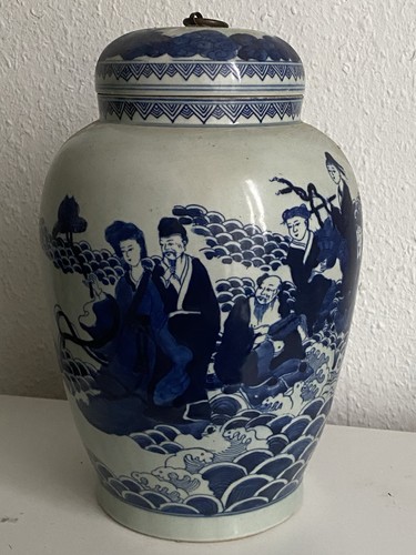 Chinesische blau weiße - chinesische, blau-weiße