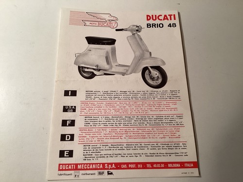 Ducati prospektseite brio - ducati,