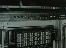 Original Vintage-Foto Alex Stöcker Telefonstation Tempelhof um 1930