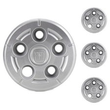 4x ORIGINAL Fiat Nabendeckel Nabenkappe 16 Zoll Silber DUCATO 250 1358876080