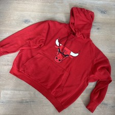 Hoodie Herren Chicago Bulls Essential Nike XL rot Sweatshirt Kapuzenpullover red