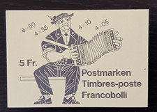 Schweiz 1984 Markenheftchen