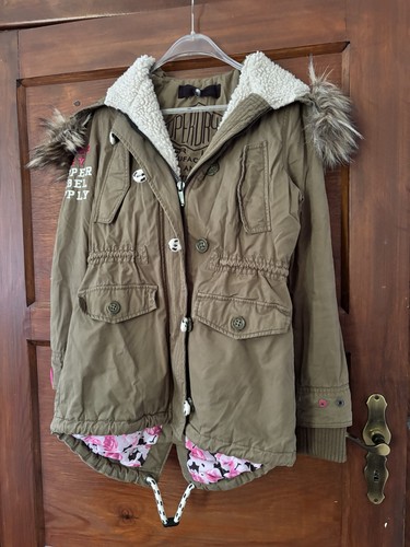 Superdry damen parka - parka, xs