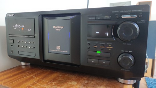 Sony cdp cx450 mega storage - cdp-cx450,