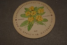 Bierdeckel , Dortmunder Kronen Bier , Buga 1959 , Deckel 1