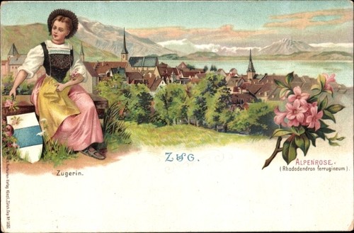 Zug stadt schweiz zugerin - schweiz,,