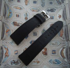 CHOPARD UHREN ARMBAND - 20mm - MIT ORIGINALER SCHLIEßE - SCHWARZ - SELTEN