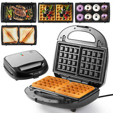 4-IN-1 Kontaktgrill Paninigrill Sandwich Maker Sandwichtoaster Waffeleisen 850W