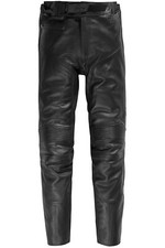 Difi Bruce Leder-Motorradhose, schwarz, Gr. 58, UVP 289,95€