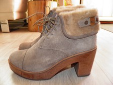 Scholl wildleder clogs - wildleder,
