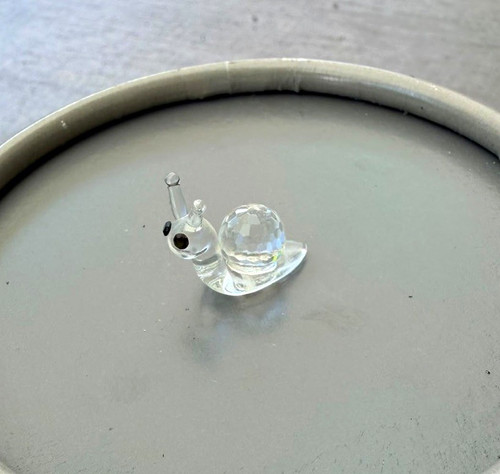 Swarovski glasfigur schnecke - swarovski,