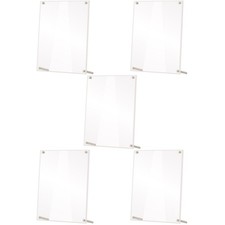  5 Sets Bilderramen Bildhalter Doppelseitiger Transparenter Fotorahmen