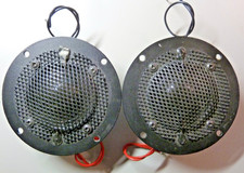 1 Paar Hochton-Lautsprecher H-087 von "SEAS" (Norwegen). Impedanz 6 Ohm. 1977