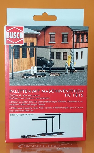 Busch modellbau 1815 paletten - modellbau,