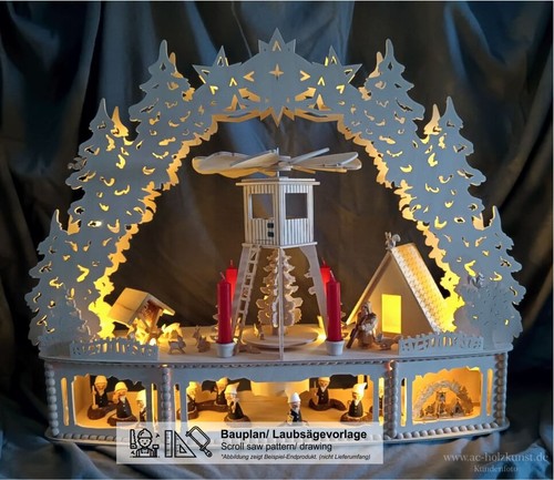 Laubsägevorlage schwibbogen - laubsägevorlage,