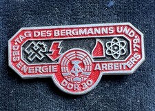 Abzeichen DDR: Tag des Deutschen Bergmanns 1979 ,  Kohle Kali Wismut Bergbau