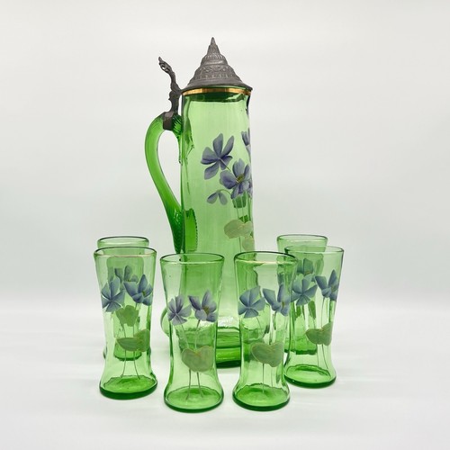 Antikes jugendstil saftset - jugendstil,
