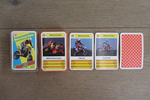 Kartenspiel quartett moto - kartenspiel,