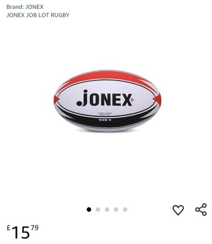Jonex rugby ball größe - rugby, 5