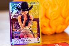 Purple Yellow Nico Robin
