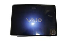 Displaydeckel lcd cover f. Sony VAIO VGN-CR Series gebraucht used blau