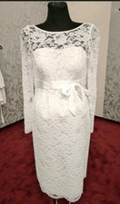 Neuware Umstandsbrautkleid Gr