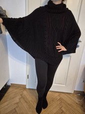 Stylischer Poncho Strickponcho