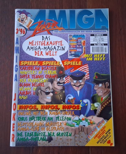 Amiga joker magazin 96 - magazin, 03/96