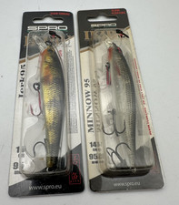 2er Set SPRO Jerk 95 + Minnow