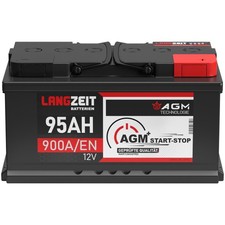 Agm batterie 95ah 12v start - batterie,