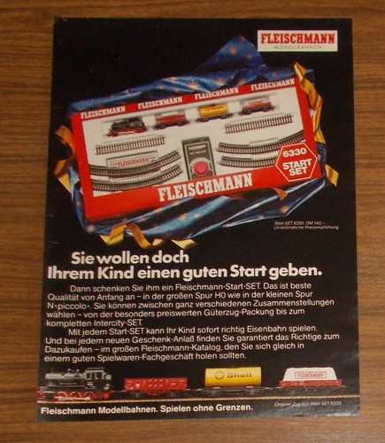 Seltene werbung fleischmann - seltene,