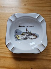 alter Aschenbecher DDR Fährschiff SASSNITZ, sehr guter Zustand, Kahla Porzellan