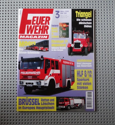 Feuerwehr magazin 1996 - magazin, top