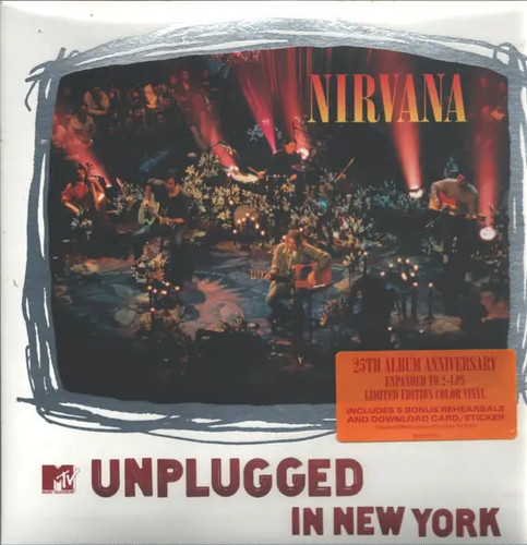 2xlp nirvana mtv unplugged - nirvana,