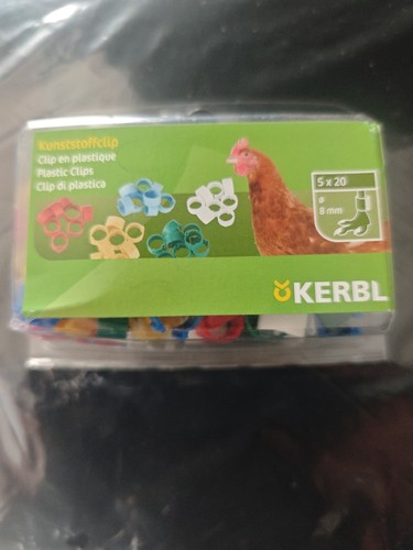 100 ring für geflügel bunt - ring,