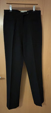 Elegante schwarze Damenhose, Atos Lombardini Basic, Made in Italy, Gr. 36/38