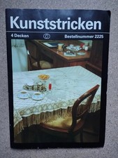 Kunststricken - Verlag für die Frau - 2225 - DDR - 4 Decken 