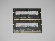 4GB (2x2GB) Hynix DDR2 800 MHz  Notebook RAM 6400S Arbeitsspeicher