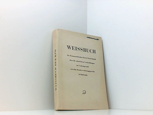 Weissbuch der kommunistischen - weissbuch,