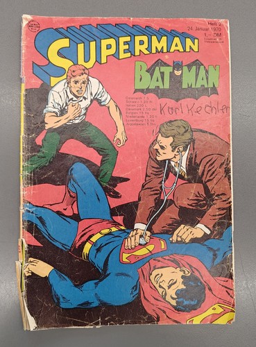 Superman und batman heft - heft, vom