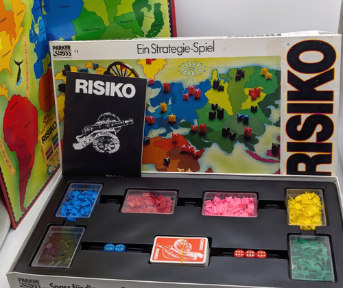 Risiko parker 1982 - 1982, brettspiel