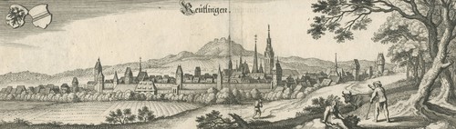 Reutlingen panoramaansicht - reutlingen,