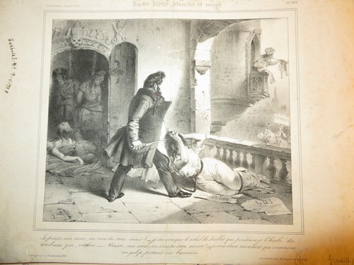 Grandville litho politische - grandville,