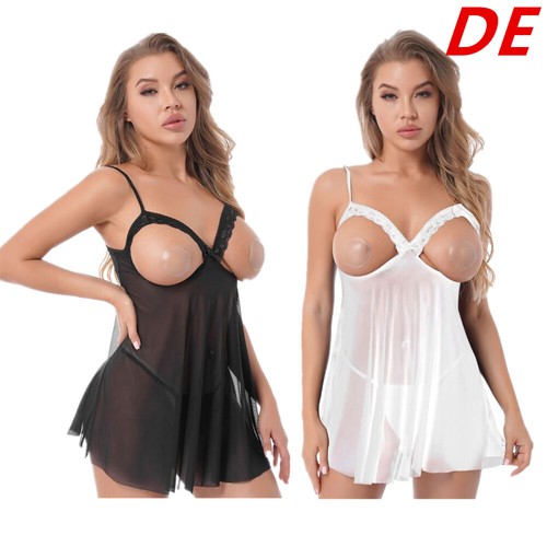 Damen sheer negligee - damen,